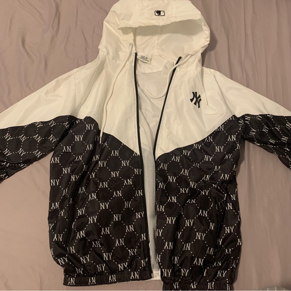 MLB NY Rain Windbreaker Jacket